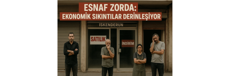 Bölge Esnafı Zor Günler Geçiriyor