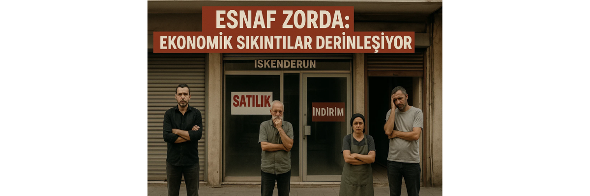 Bölge Esnafı Zor Günler Geçiriyor