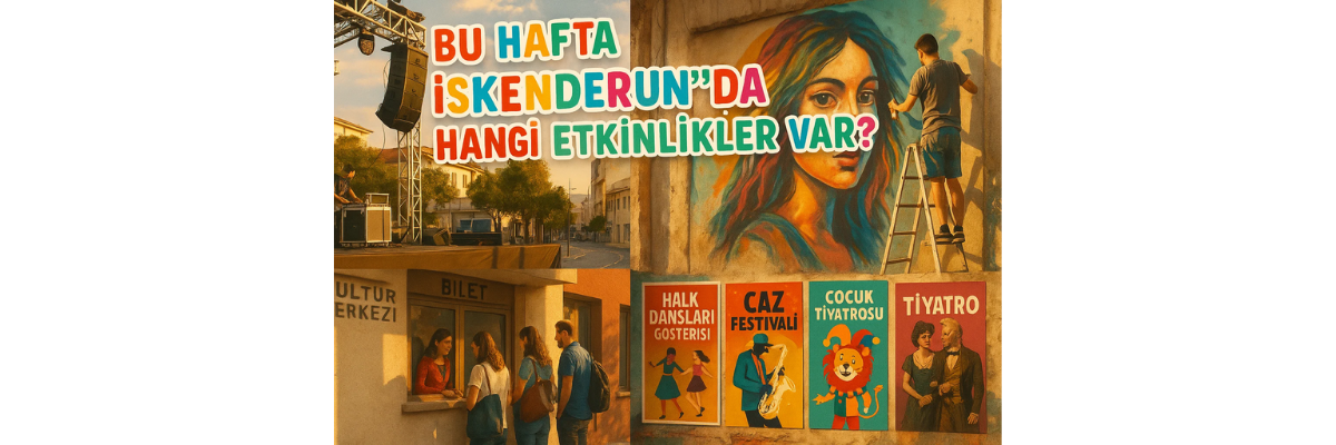 Bu Hafta İskenderun’da Hangi Etkinlikler Var
