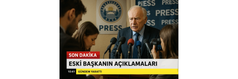Eski Başkanın Açıklamaları Gündem Yarattı
