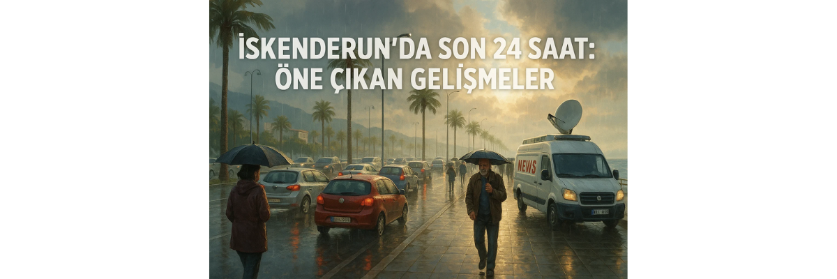 İskenderun'da Son 24 Saat Öne Çıkan Gelişmeler
