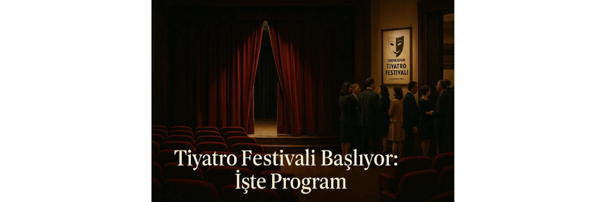 Tiyatro Festivali Başlıyor İşte Program
